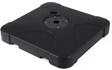 Costway Cantilever Patio Umbrella Base 242 LBS Water and Sand Fillable Weighted Stand