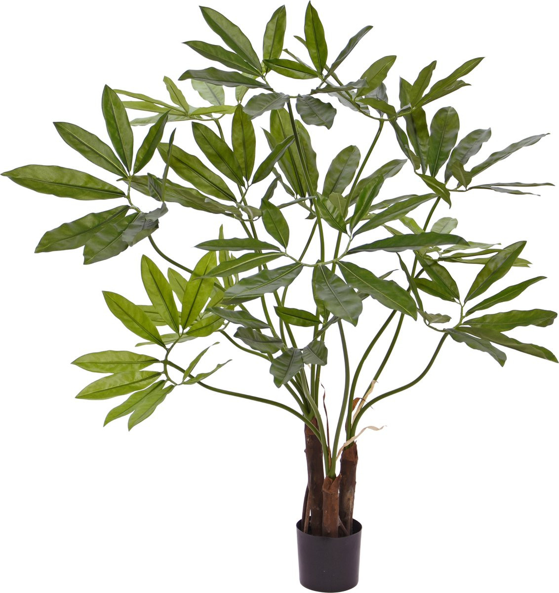 Philodendron Fun Bun kunstplant Deluxe 100cm