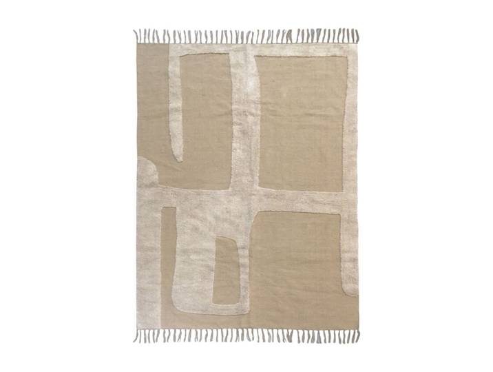 Tapis déco à franges abstrait coton 160x230cm