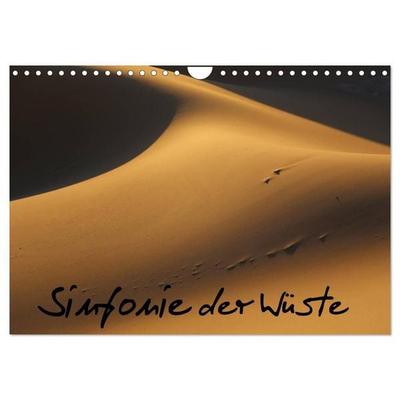 Sinfonie der Wüste (Wandkalender 2027 DIN A4 quer), CALVENDO Monatskalender