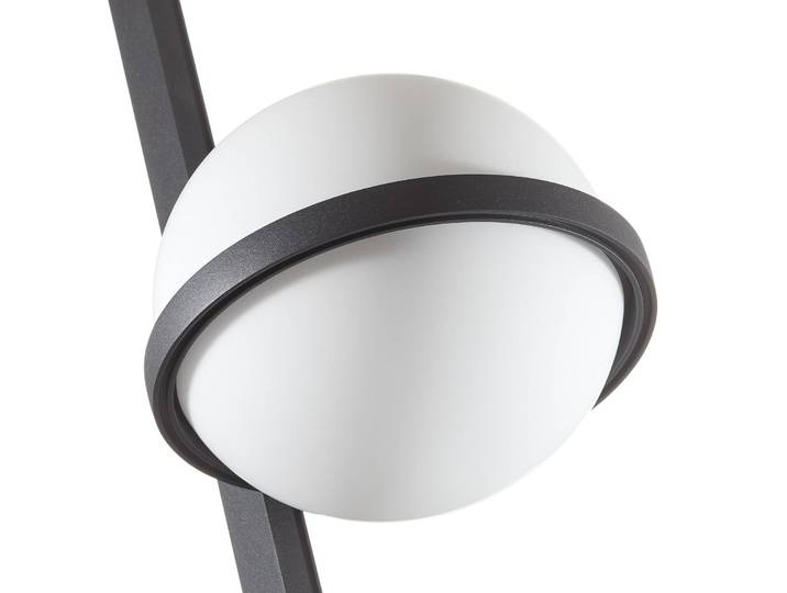Vibia Wandlampe Palma, dimmbar, schwarz, für Wohn- / Esszimmer, Aluminium, Modern, LED Wandleuchte, Wandlampe Innen