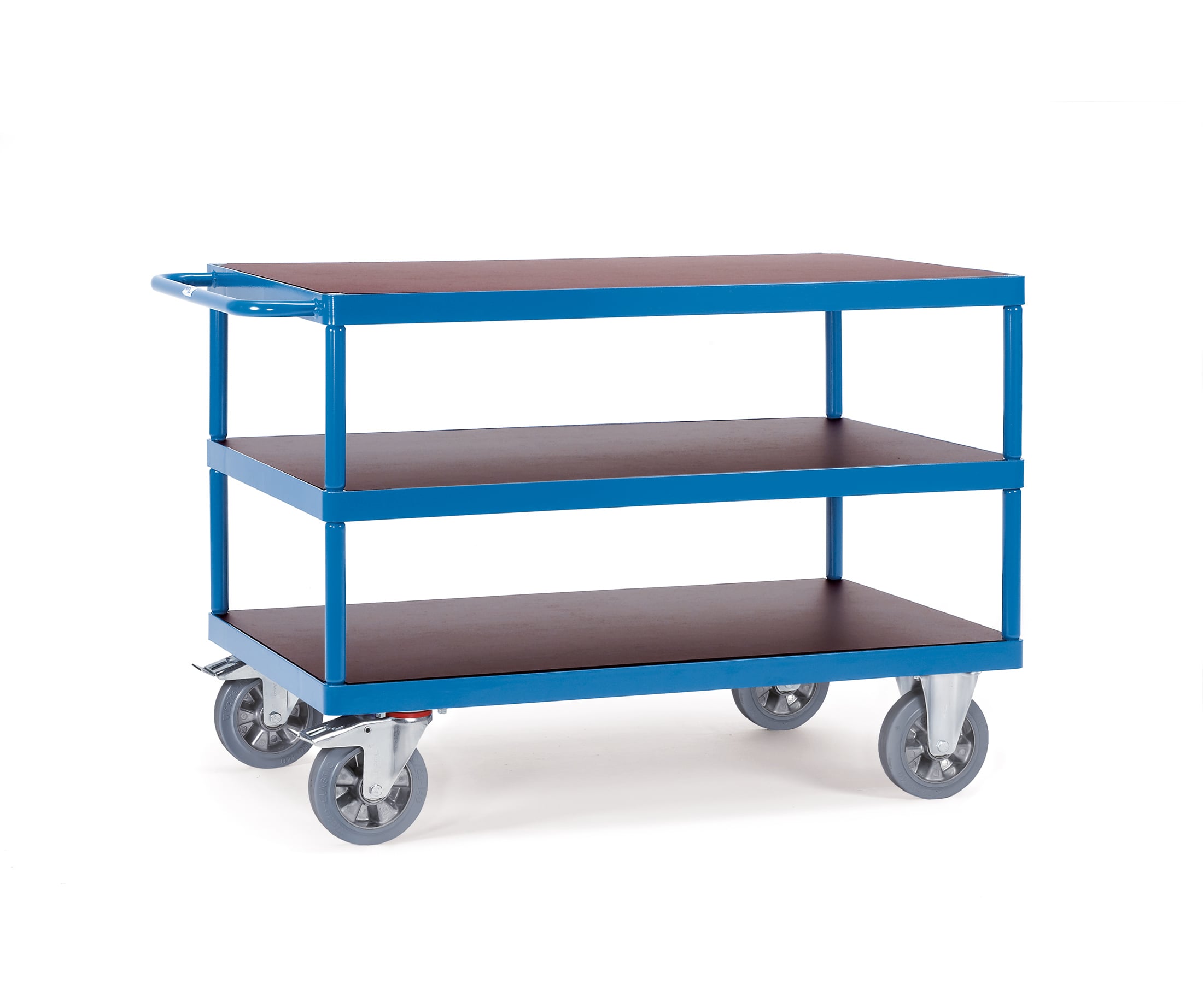 Fetra Super-MultiVario-Transporter Tischwagen mit 3 Etagen 1600x800 mm 12425