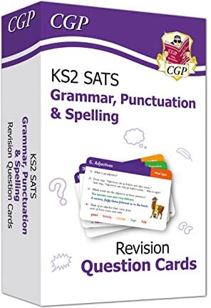 CGP Books - KS2 English SATS Revision Question Cards: Grammar, Punctuation & Spelling (for the 2024 tests) (CGP SATS English) - Preis vom 09.10.2026 07:28:09 h