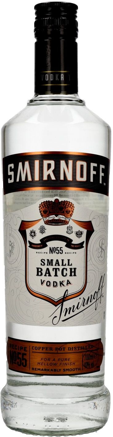 Smirnoff Black Small Batch Vodka 40% Vol. 0,7l