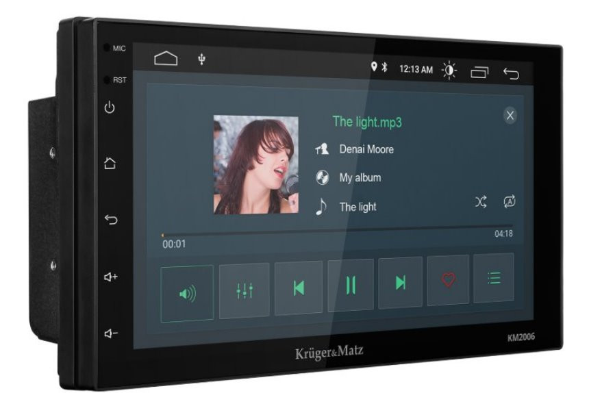Kruger & Matz KM2006 Android Autoradio