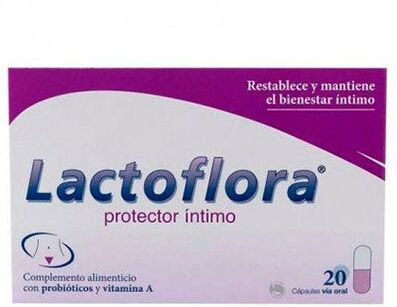 LACTOFLORA Lactobacilus Vit A 20 Comprimidos