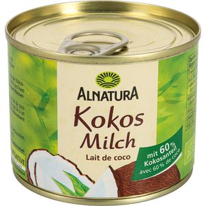 Alnatura Kokosmilch ca. 22% Fett, BIO, 200ml