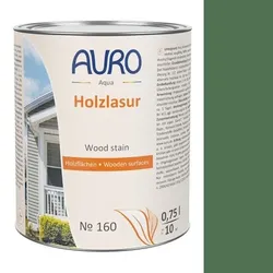 Auro Holzlasur Aqua 160 grün - 0,75 l Dose