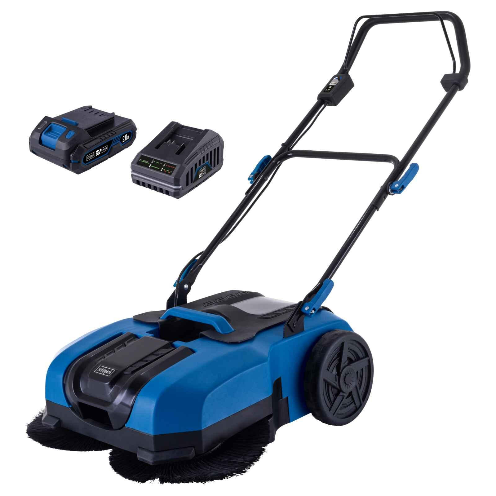 Scheppach Accu-stofzuiger C-S610-X met 2Ah accu en 2,4A oplader