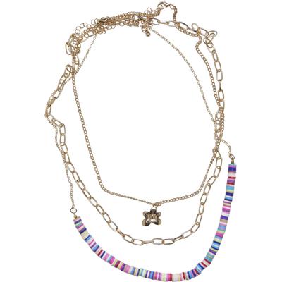 Edelstahlkette URBAN CLASSICS "Urban Classics Unisex", gold, Halsketten, Damen, onesize, Edelstahlkette