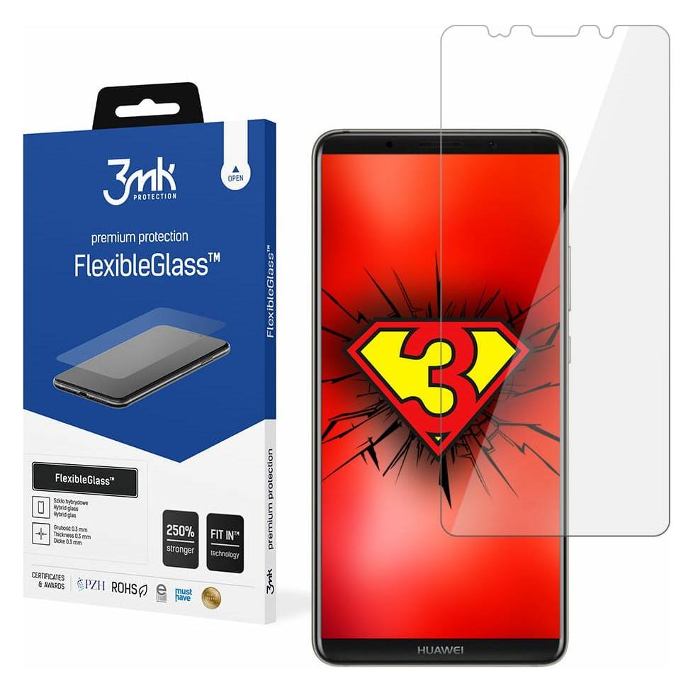 3MK hybrid glass Flexible 2.5D for Huawei Mate 10 Pro (1 Stk., Huawei Mate 10 Pro) (GSM098304)