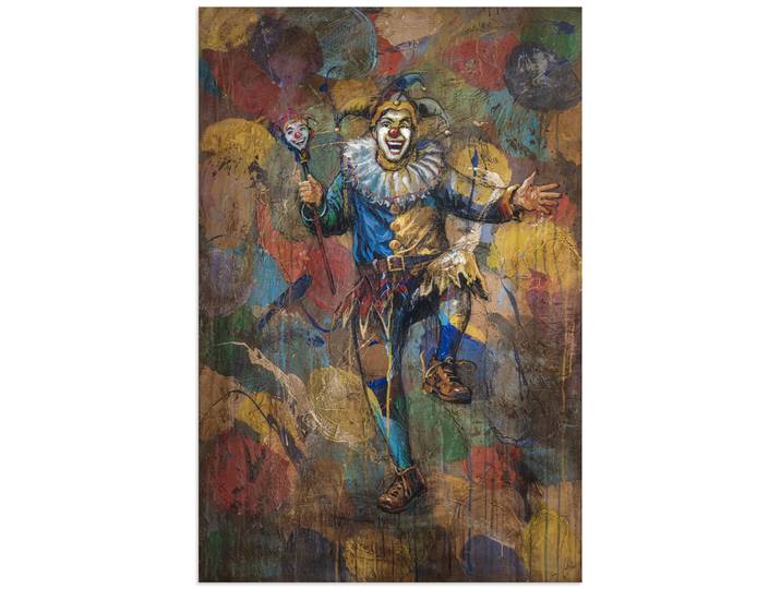 Wandbild ARTLAND Die Einladung , bunt (farbe bild(er): farbig), B:40cm H:60cm, Bilder, Wandbild, als Alubild, Leinwandbild, Poster, Wandaufkleber in verschied. Grössen