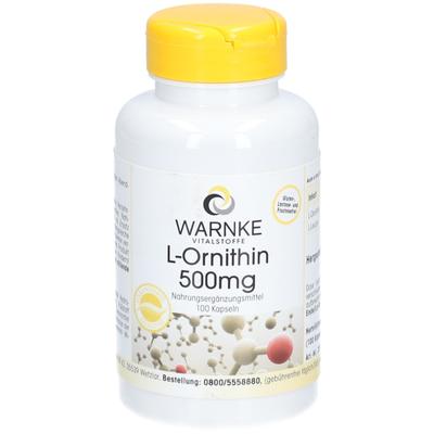 L-Ornithin 500 mg Kapseln 100 St