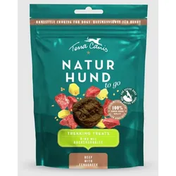 Terra Canis Naturhund Trekking Treats 50g Hundesnack Rind 12 x 50g