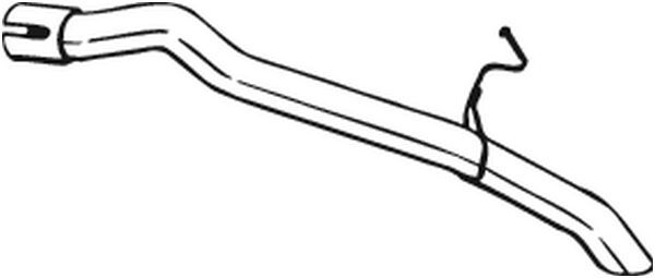 Bosal Abgasrohr 840-001 Für Ford