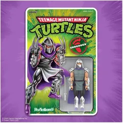 Super7 Teenage Mutant Ninja Turtles ReAction+ figurine Wave 01 Shredder