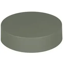 Bailey Deckenkappe Kunststoff mittel zementgrau RAL7033
