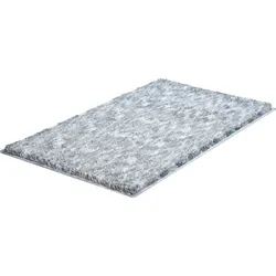 GRUND Badteppich MIRAGE silber 60x100 cm