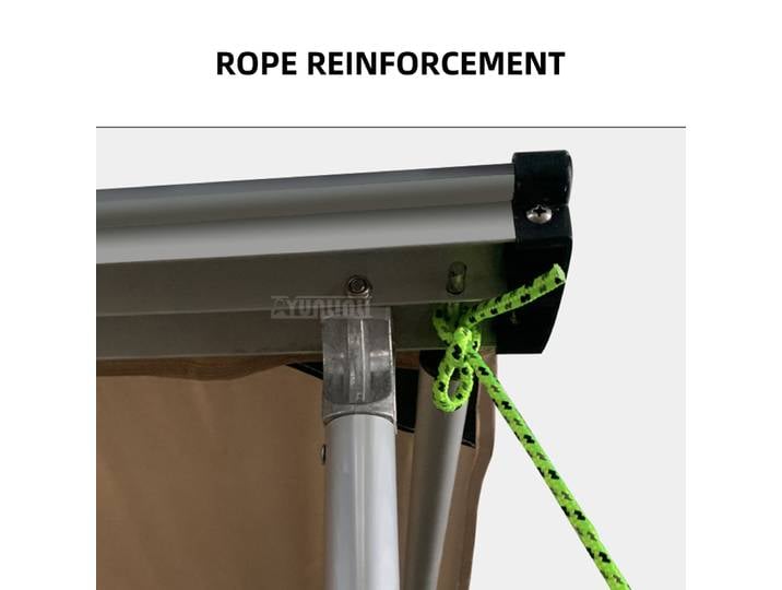 Parasol de voiture 1,6 x 2,5 m, imperméable, tente de camping extérieure pour voiture, tente pare-soleil pour voiture