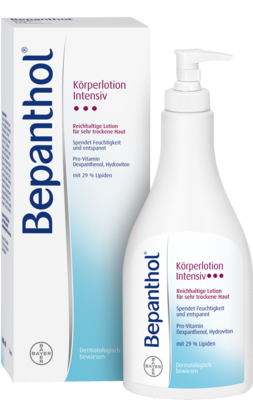 Bayer Vital GmbH BEPANTHOL Intensiv Körperlotion Spenderflasche 400 ml 01627592