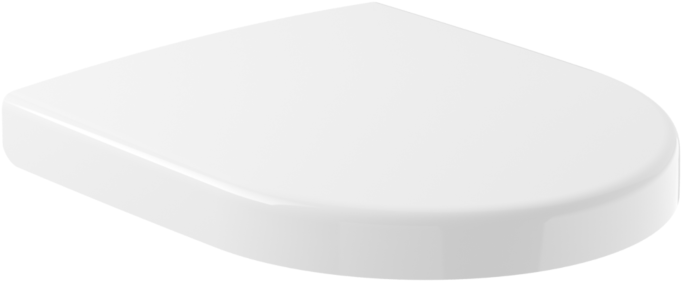 Villeroy und Boch SUBWAY compact WC-Sitz 9M666101 Scharniere Edelstahl, weiß