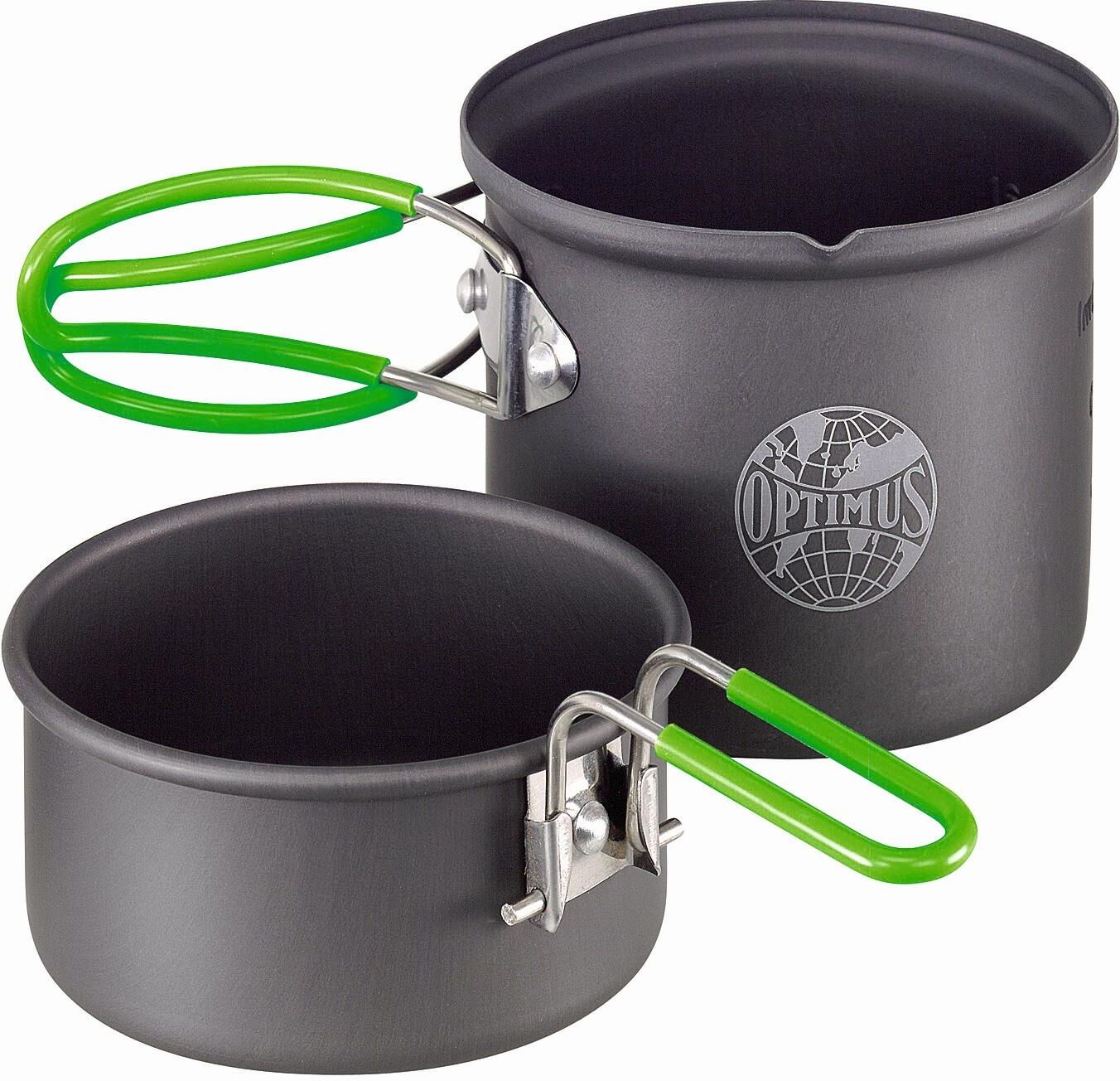 Topf-Set "Optimus Terra Solo", schwarz, Töpfe, 0,6 l, Topf-Set schwarz 0,6 l
