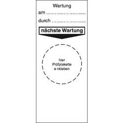 SafetyMarking 30.0936 Grundplakette Wartung am...durch… Folie selbstklebend 4 St.