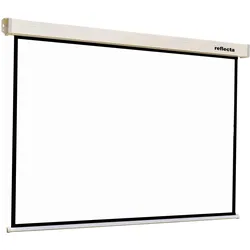 Reflecta CrystalLine Motor (87", 1:1), Leinwand, Schwarz, Weiss