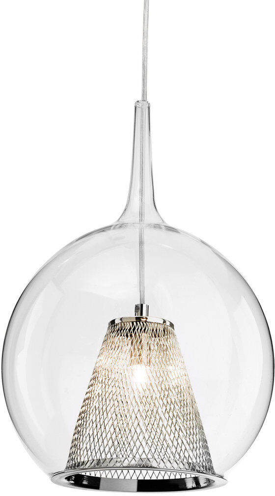 Firstlight Arlo 1 - Light Chrome Teardrop Pendant Chrome 36.5cm H X 25cm W X 25cm D