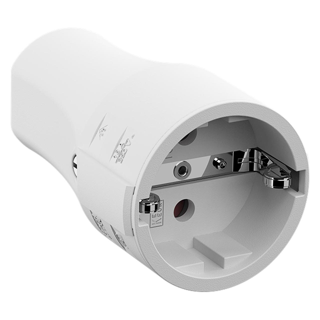 Bachmann Mountable coupling white Netzstecker-Adapter (960.203)