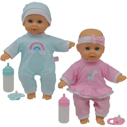 happytoys Twin Baby dolls 30cm (504221)