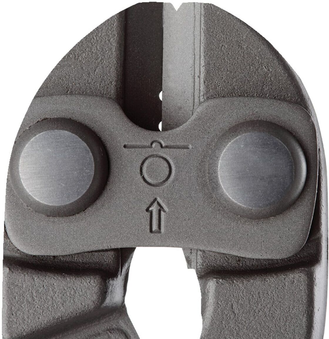 Gedore Einhand-Bolzenschneider, Schneiden für Drähte bis 6,0 mm, geringer Kraftaufwand, klein, Länge 200 mm, 8340-200 JL (2541300)