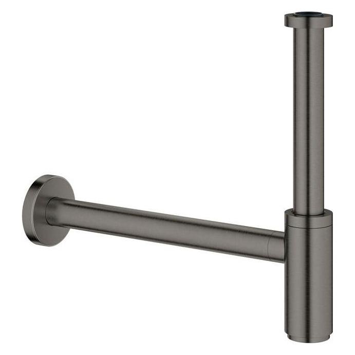 Grohe Waschtisch Sifon 1 ¼"" (hard graphite gebürstet) (Flaschensiphon, 1 1/4") (28912AL0)