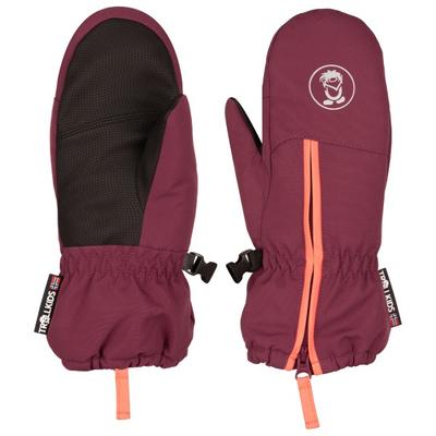 Trollkids - Kid's Troll Mitten - Handschuhe Gr 4,5 - 7-8 Years rot