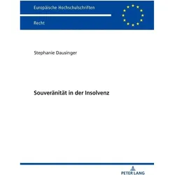 Souveränität in der Insolvenz, Fachbücher von Stephanie Dausinger