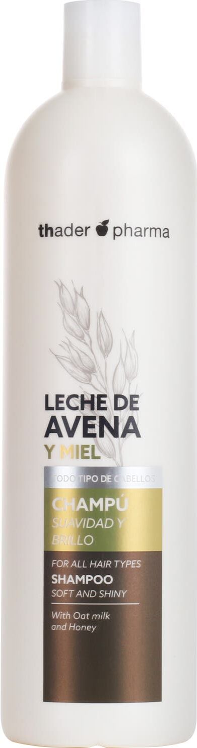Thader Pharma Champú Todo Tipo de Cabellos Avena y Jalea Real 1 L