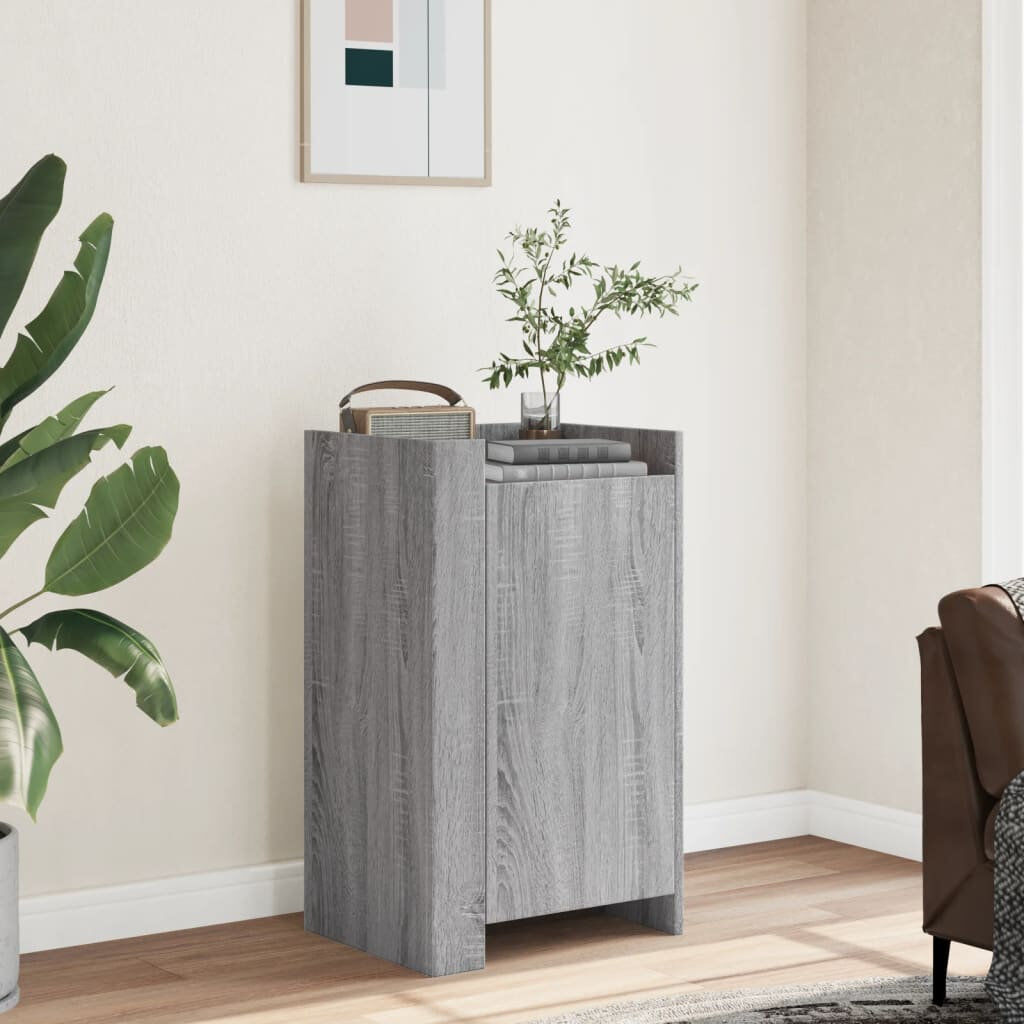 Latitude Run Amarious 45 cm W Sideboard Grey/Sonoma 75cm H X 45cm W X 35cm D