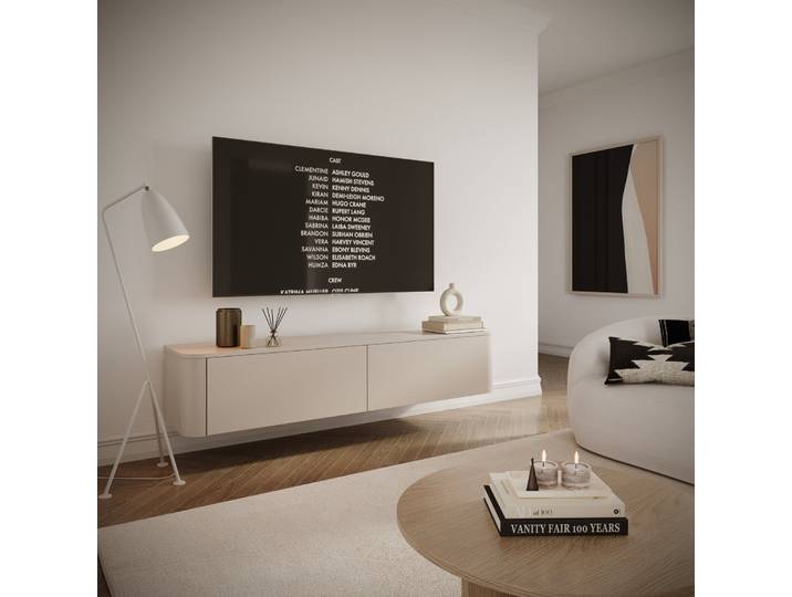 TV-Schrank Luvio hängend-stehend 175 cm Kaschmir