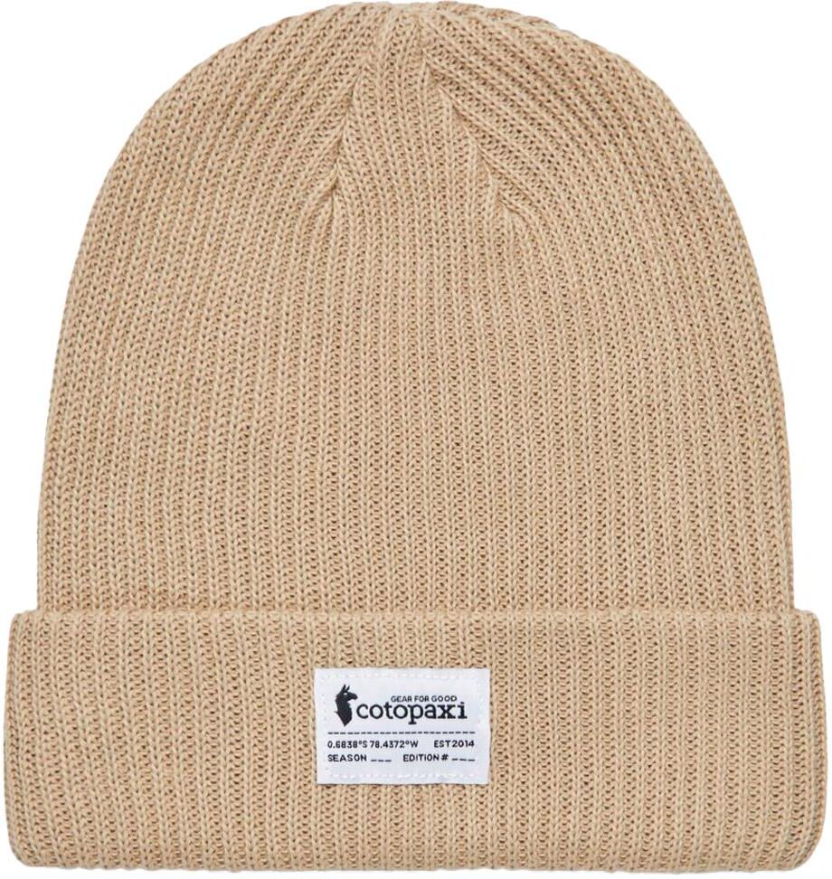 Cotopaxi  - Wharf Beanie Cotopaxi Patch Oatmeal - Bonnet