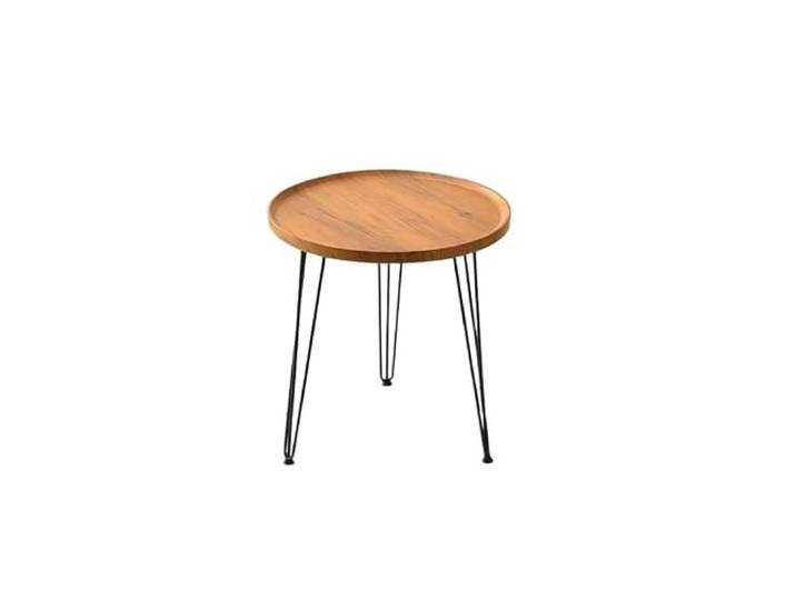 YCCHAH Sofatisch Moderner minimalistischer runder Couchtisch for das Wohnzimmer, beweglicher Beistelltisch for Sofa, Kleiner Empfangstisch Wohnzimmer-Beistelltisch