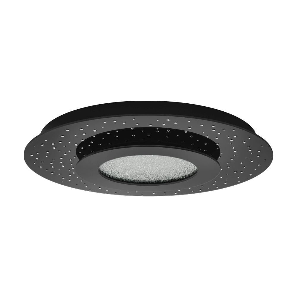 Eglo Azurreka Plafondlamp - Zwart - Dimbare LED - Modern Design