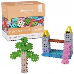 Marioinex Mini-Waffelblöcke, Pastellfarben, 200 Stück