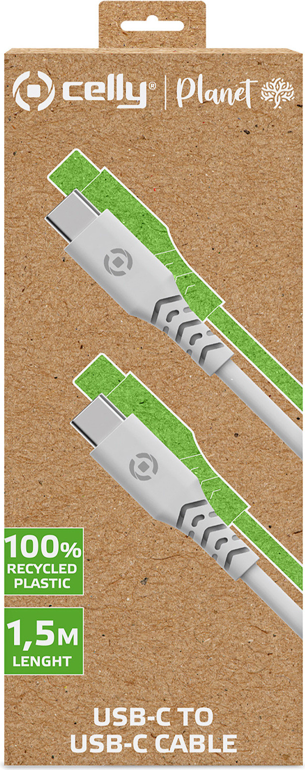 Celly USB-oplaadkabel GRSUSBCUSBCWH, 150 cm