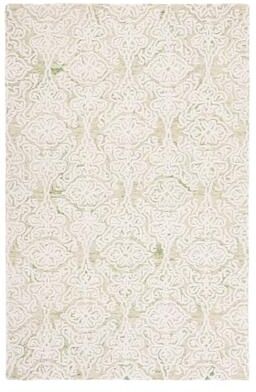 SAFAVIEH Handmade Blossom Mahalia Modern Floral Wool Rug