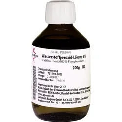 WASSERSTOFFPEROXID Lösung 3% 200 g Lösung