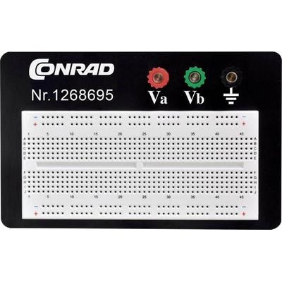 TRU COMPONENTS 0165-40-1-3301B Steckplatine Polzahl Gesamt 610 (L x B x H) 11.43 x 18.62 x 0.84 cm 1 St.
