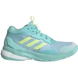 ADIDAS Damen Handballschuhe Crazyflight 6 Mid für Hallensportarten, Größe 40 in Blau Blau