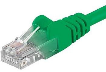 PremiumCord patchkabel UTP RJ45-RJ45 CAT5e, 3 meter, groen