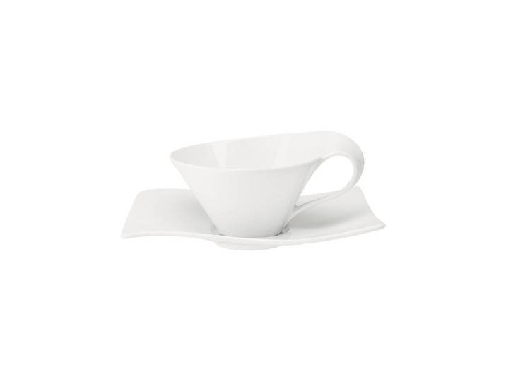 TEETASSE MIT UNTERTASSE NewWave weiß 220 ml