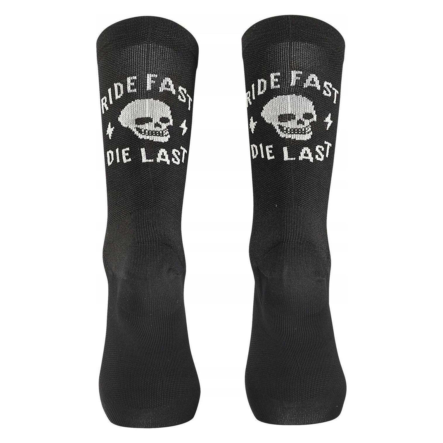 Northwave Ride Fast Die Last Sock Fahrradsocken Schwarz (44 - 47) (C89232065-10-X)